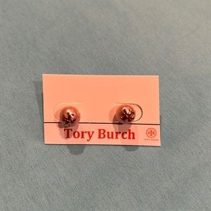 Tory Burch pearl stud earrings